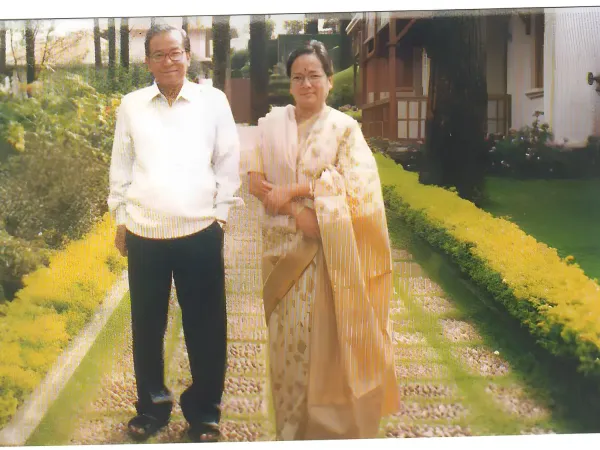Historical and personal photographs of Prof. Tabu Ram Taid with his family and close friends.