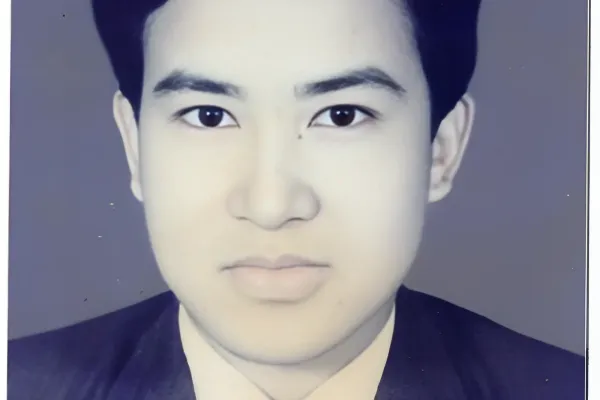 Prof Taid in 1968 when he joined Cotton College.