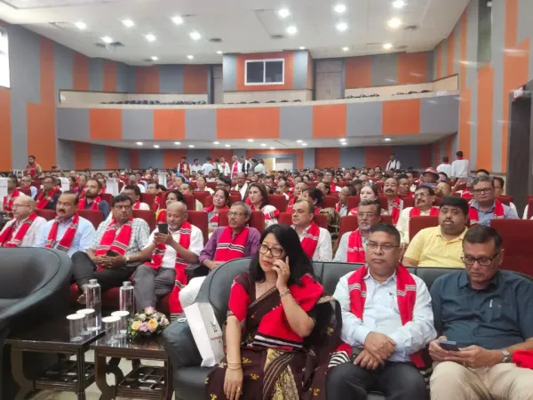Photographs documenting the 2026 Taburam Taid Memorial Literary Awards ceremony and cultural presentations.