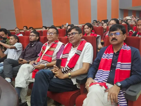 Photographs documenting the 2026 Taburam Taid Memorial Literary Awards ceremony and cultural presentations.