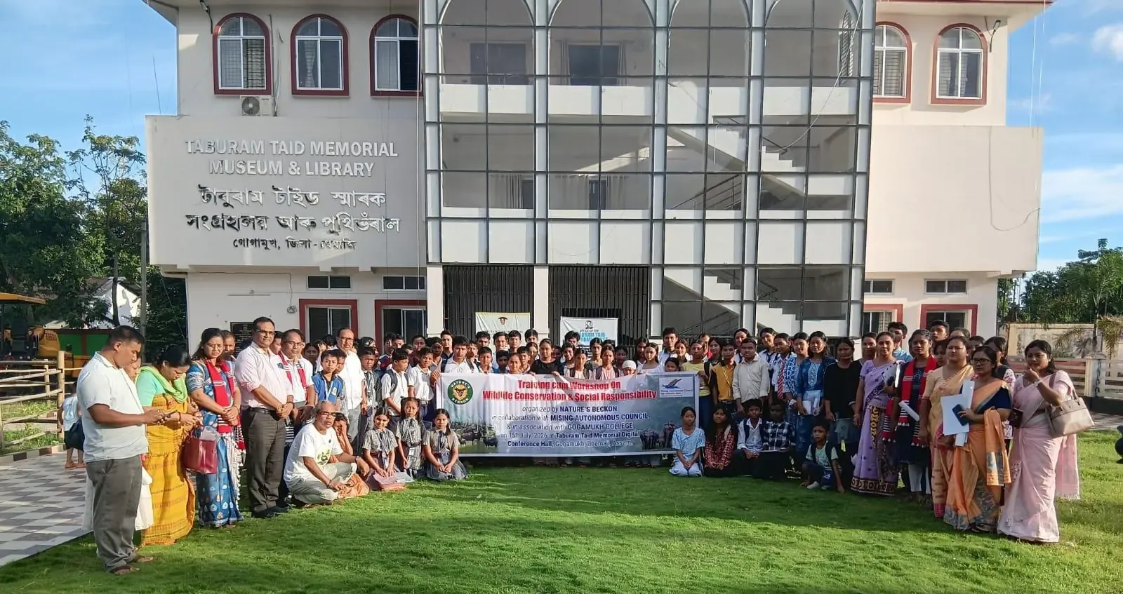 Workshop at the Memorial Library & Museum, Gogamukh - 15 July 2026